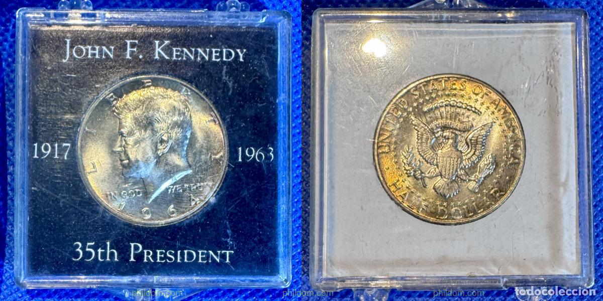 Monedas antiguas de Am&eacute;rica: 5649 ESTADOS UNIDOS 1964 ESTADOS UNIDOS HALF DOLLAR 1964 KENNEDY
