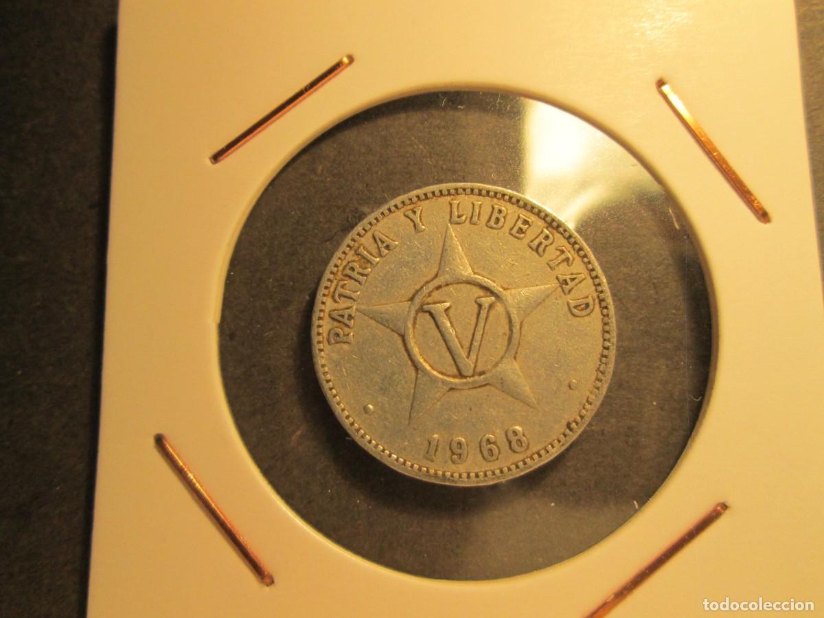 Monedas antiguas de Am&eacute;rica: 5 CENTAVOOS 1968 REPUBLICA DE CUBA