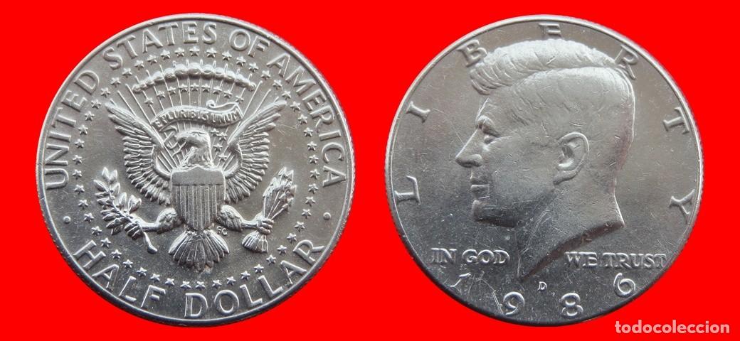 Monedas antiguas de Am&eacute;rica: 1/2 DOLAR 1986-D USA-157306
