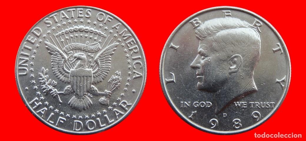 Monedas antiguas de Am&eacute;rica: 1/2 DOLAR 1989-D USA-157307