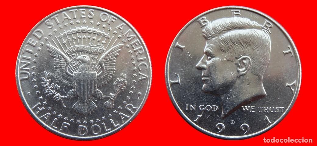 Monedas antiguas de Am&eacute;rica: 1/2 DOLAR 1991-D USA-157308