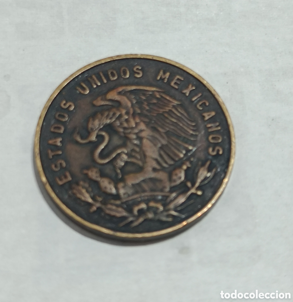 Monedas antiguas de Am&eacute;rica: Moneda de 5 centavos de M&eacute;xico - Foto 2