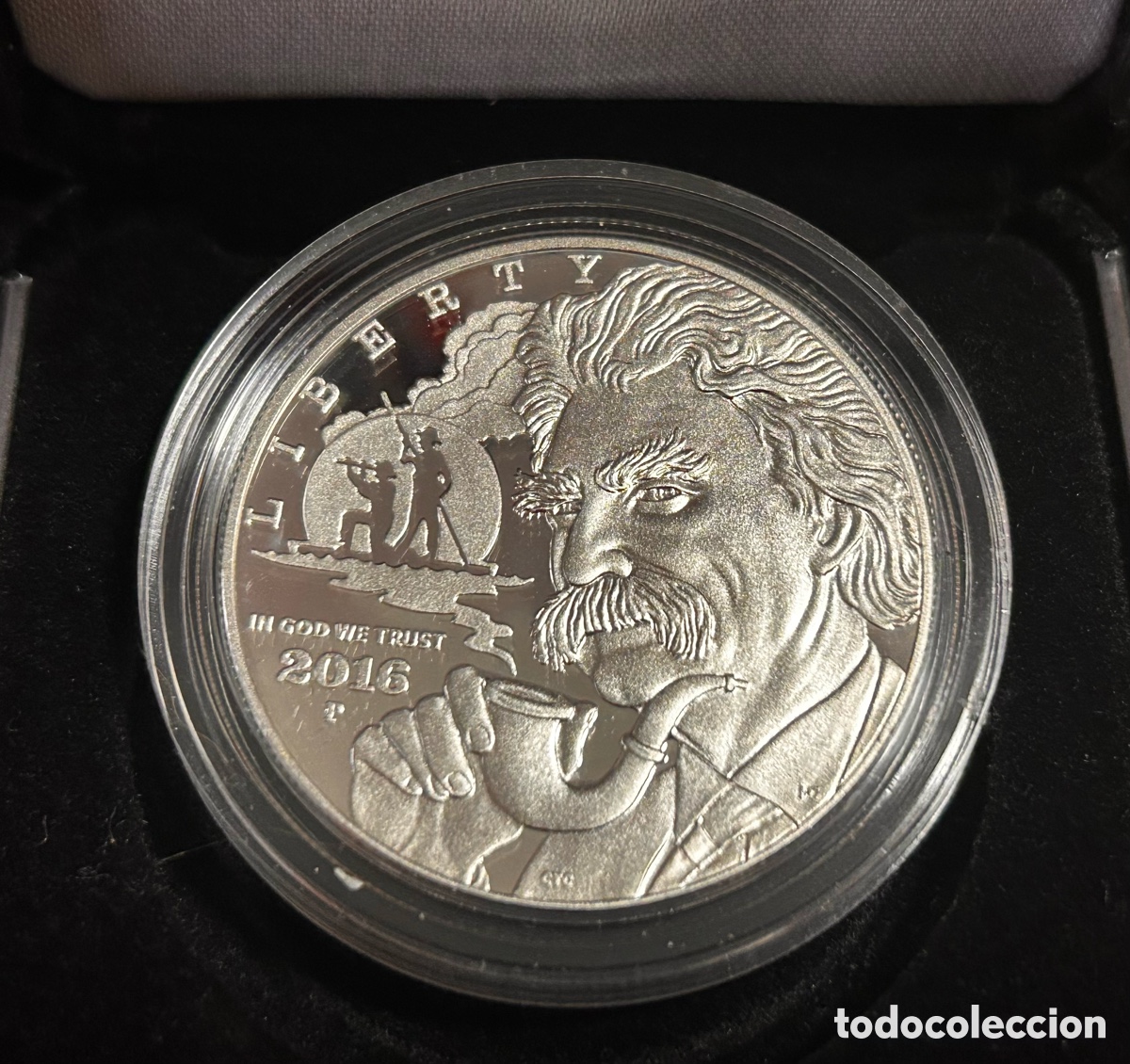 Monedas antiguas de Am&eacute;rica: Estados Unidos 1 Dollar 2026 plata Proof Mark Twain