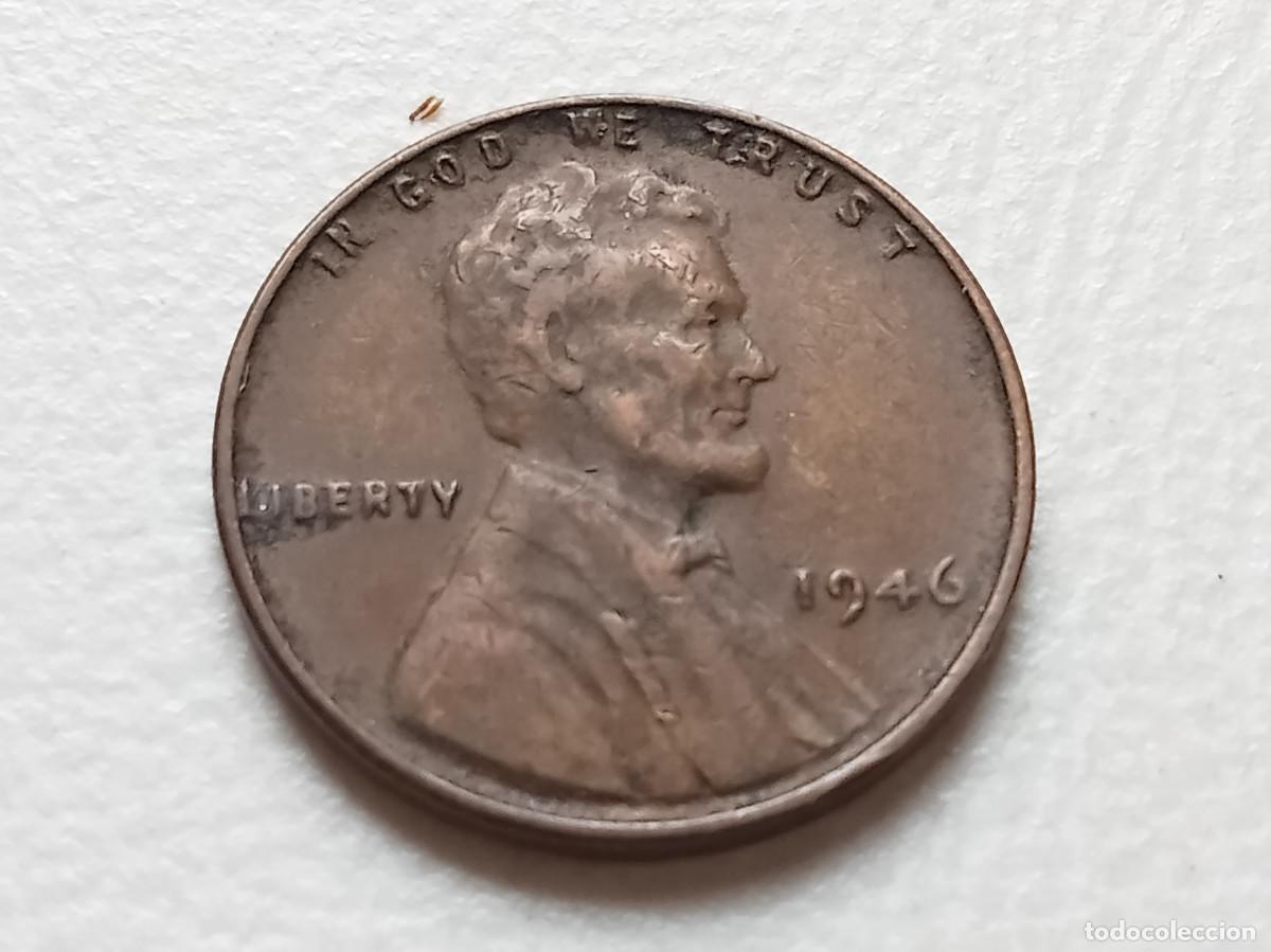 Monedas antiguas de Am&eacute;rica: ESTADOS UNIDOS 1 CENT 1946 KM# 132 BC+