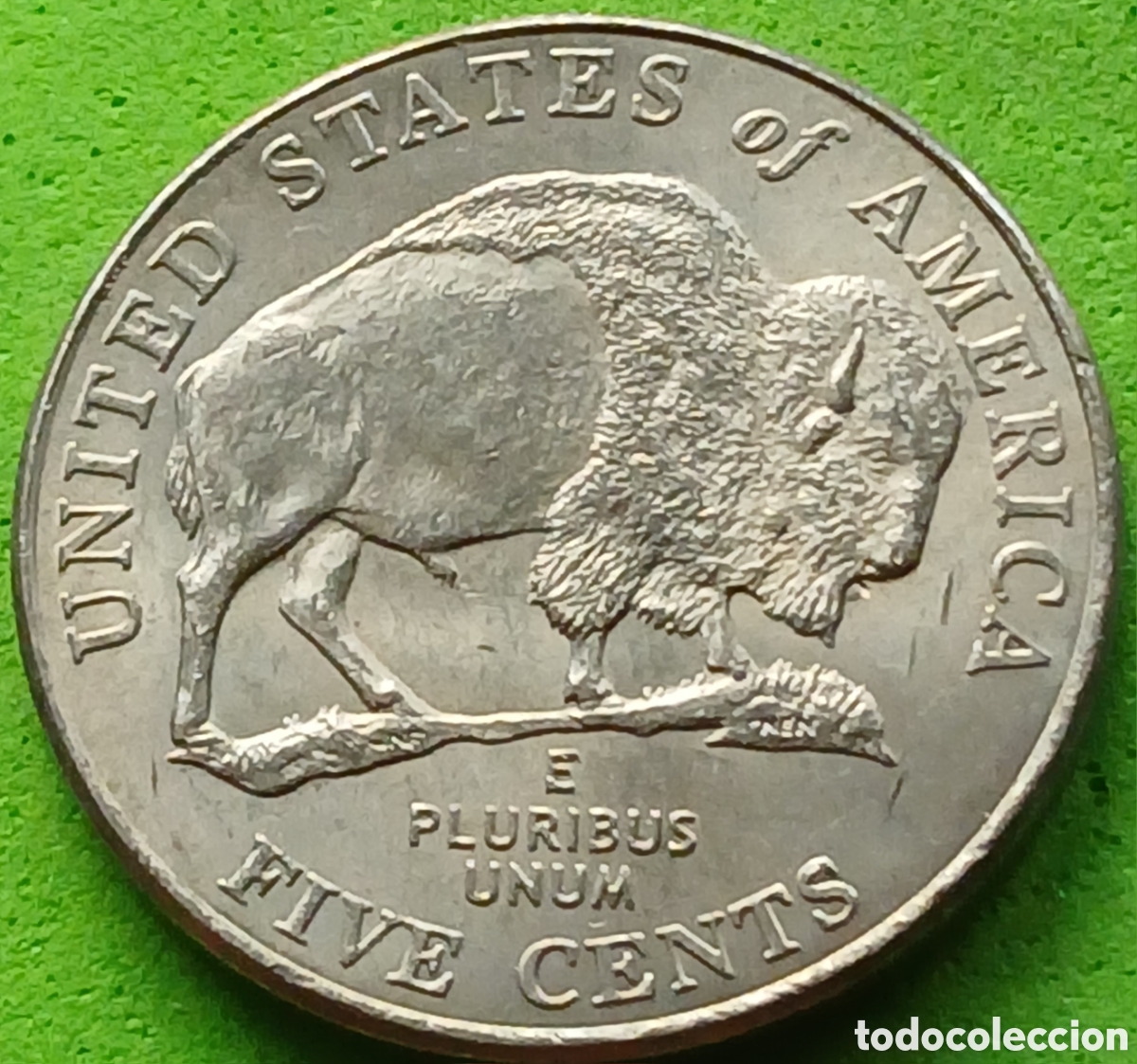 Monete antiche di America: USA five cents 2005 P km#368 B&uacute;falo