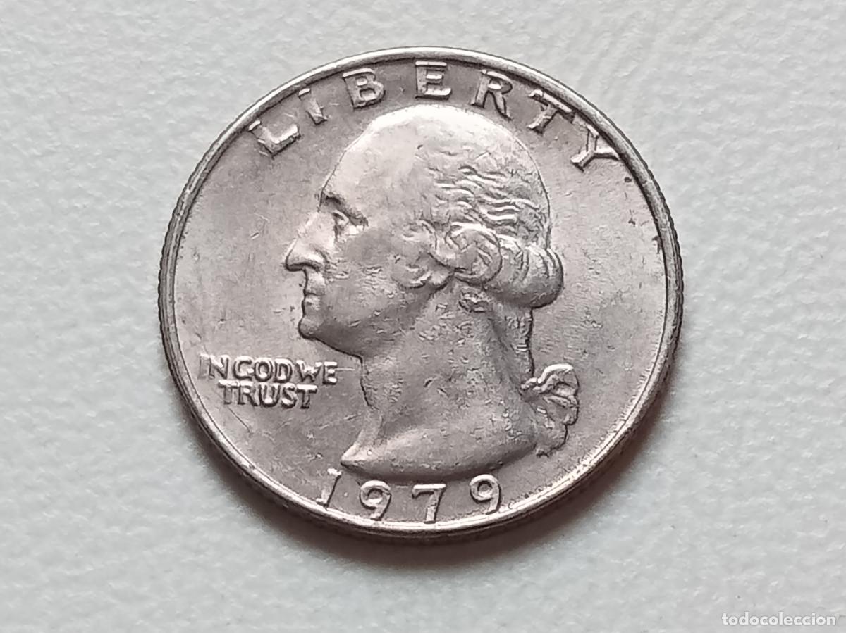 Monedas antiguas de Am&eacute;rica: ESTADOS UNIDOS USA QUARTER DOLLAR 1979 KM.164A