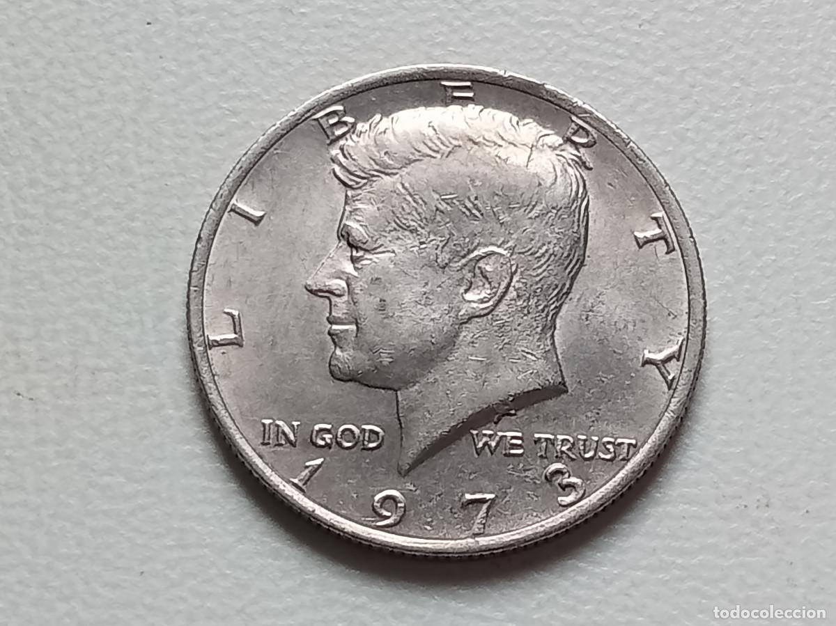 Monedas antiguas de Am&eacute;rica: ESTADOS UNIDOS USA HALF DOLLAR 1973 KM.202B