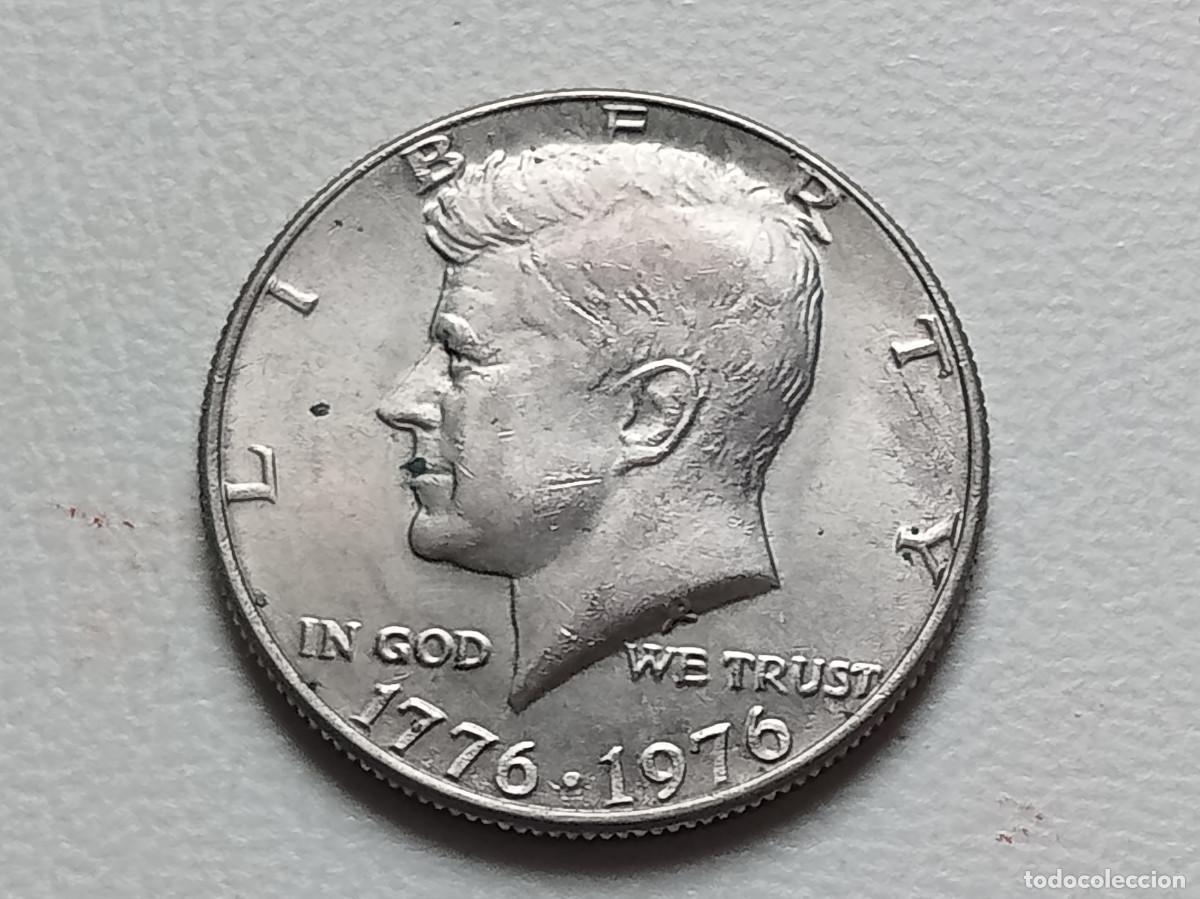 Monedas antiguas de Am&eacute;rica: ESTADOS UNIDOS HALF DOLLAR 1976 BICENTENARIO KM#205.A EBC