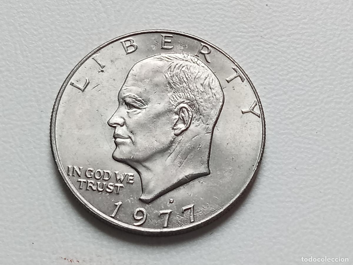 Monedas antiguas de Am&eacute;rica: ESTADOS UNIDOS USA 1 DOLLAR 1977 D KM.203