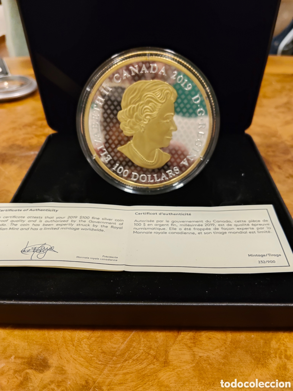Monedas antiguas de Am&eacute;rica: 2023 $50 Heavenly Dragon - Pure Silver Coin