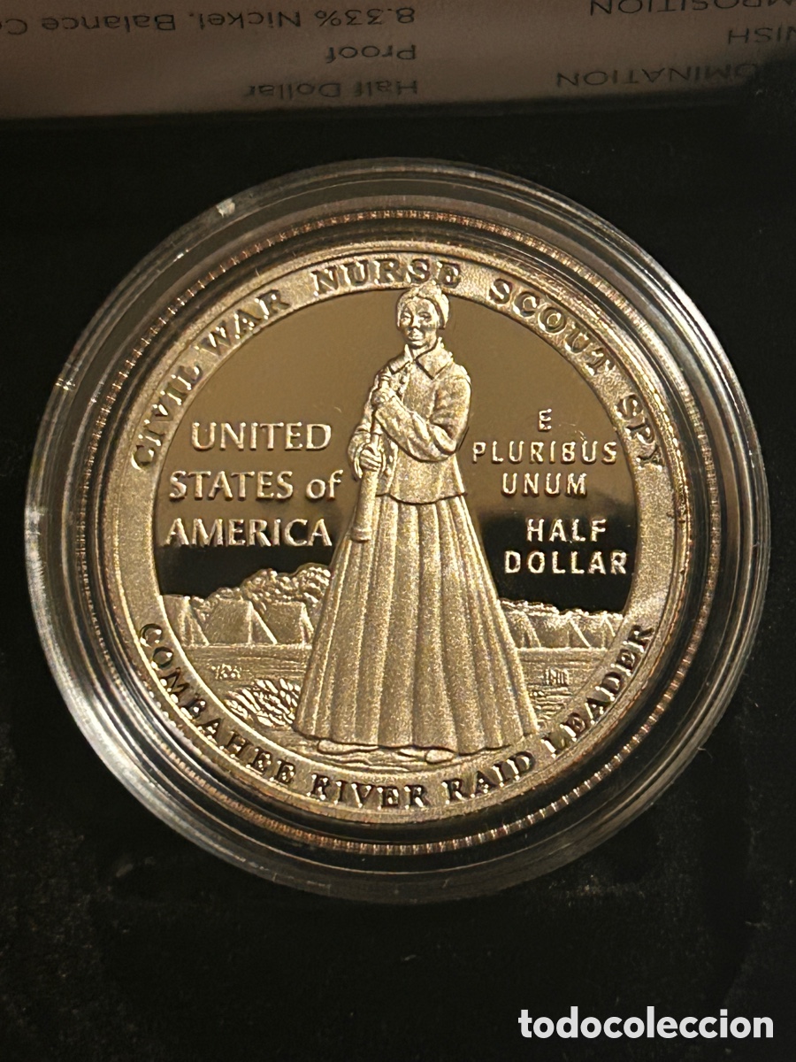 Monedas antiguas de Am&eacute;rica: Estados Unidos 1/2 d&oacute;lar Half Dollar 2024 Harriet Tubman