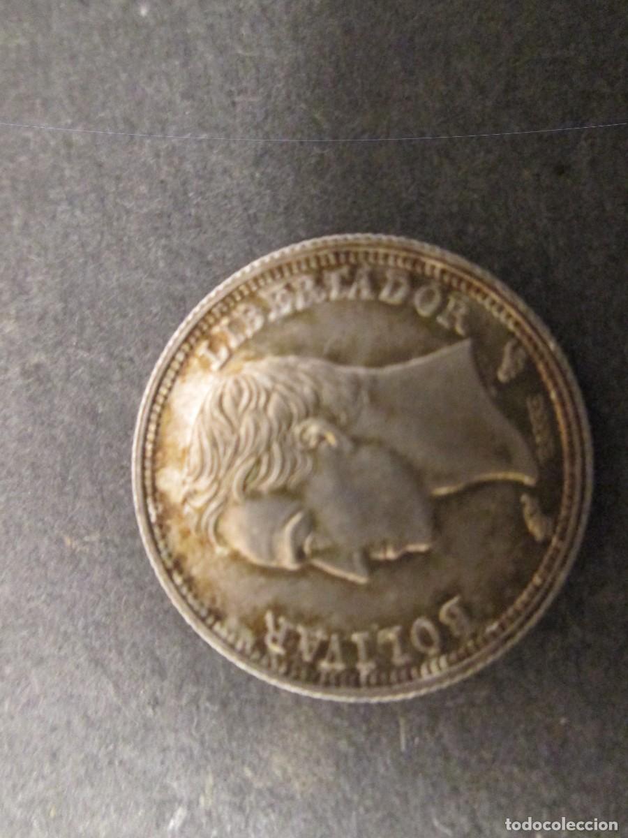Monedas antiguas de Am&eacute;rica: 50 CENTIMOS 1960 REPUBLICA DE VENEZUELA PLATA