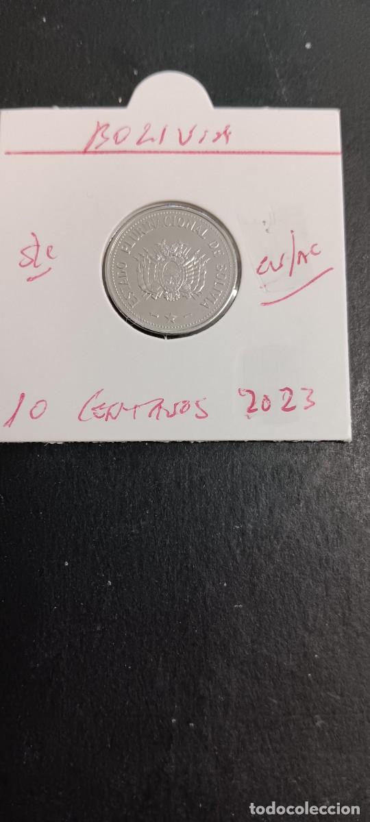 Monedas antiguas de Am&eacute;rica: BOLIVIA 10 CENTAVOS 2023 S/C KM=NEW (COBRE-ACERO)