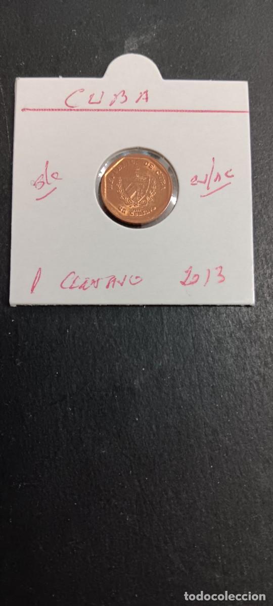 Monedas antiguas de Am&eacute;rica: CUBA 1 CENTAVO 2013 S/C (COBRE-ACERO) PLAZA DE LA CONSTITUCI&Oacute;N