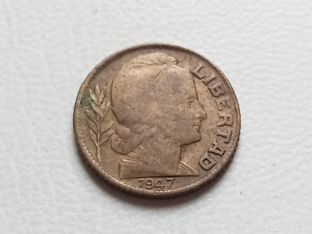 Monedas antiguas de Am&eacute;rica: ARGENTINA 10 CENTAVOS 1947 KM#41