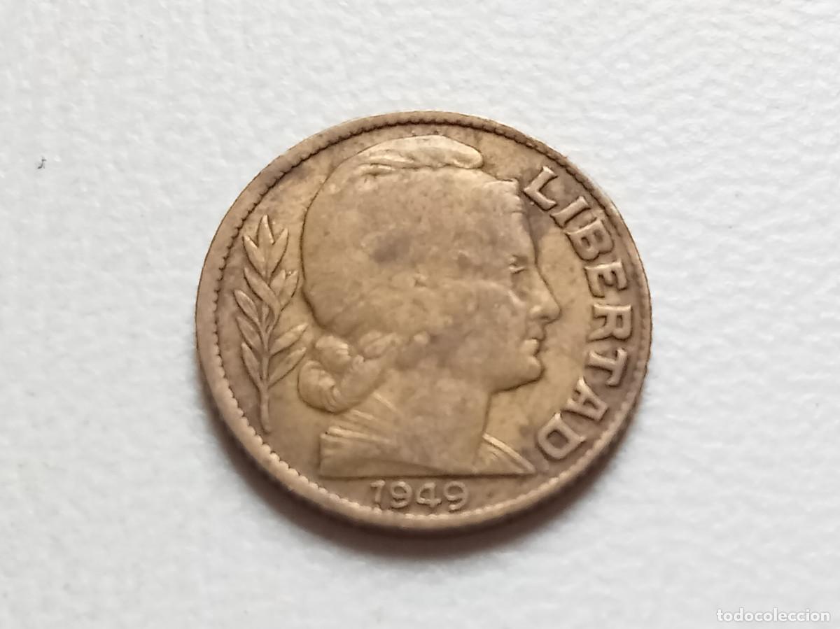 Monedas antiguas de Am&eacute;rica: ARGENTINA 10 CENTAVOS 1949 KM#41
