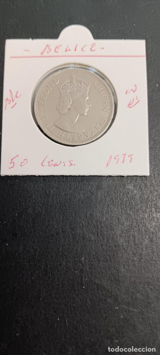 Monedas antiguas de Am&eacute;rica: BELICE 50 CENTIMOS 1979 BC KM=37 (CUPRONIQUEL) ISABEL II