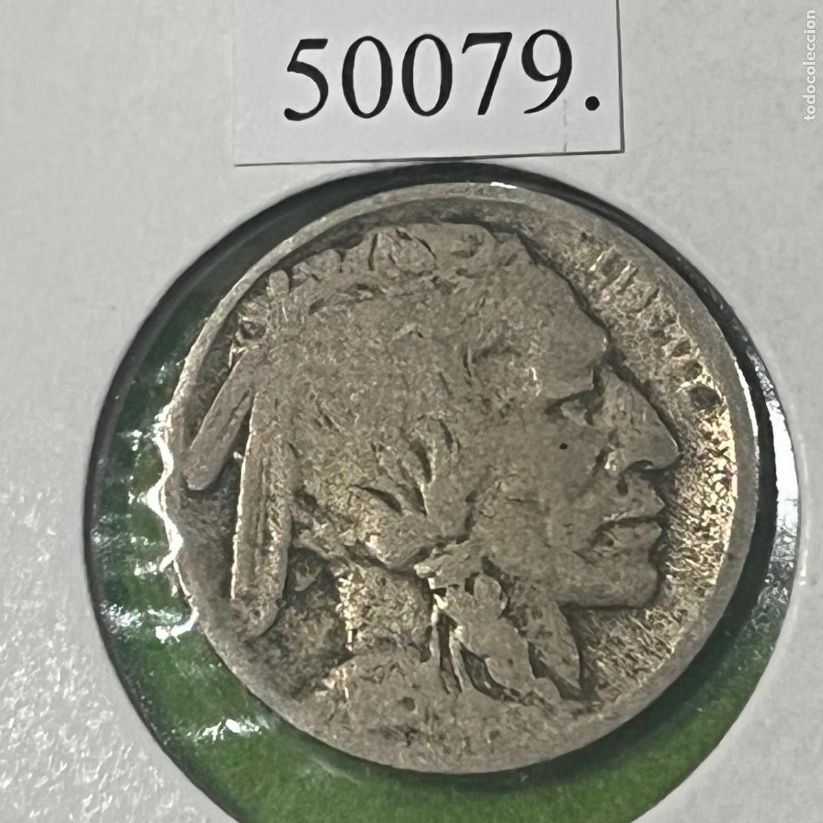 Monedas antiguas de Am&eacute;rica: Estados Unidos de America, 5 centavos, 1915, USA