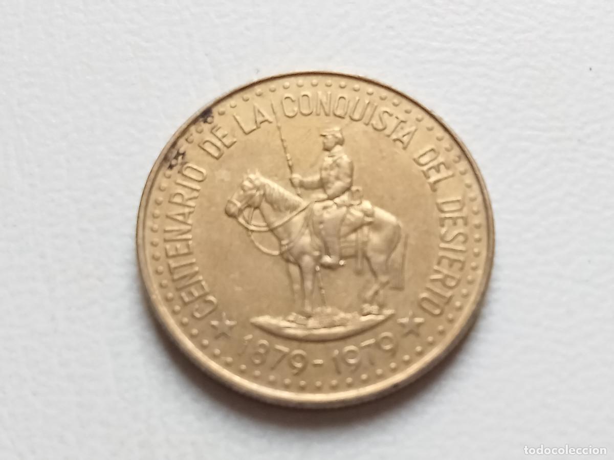 Monedas antiguas de Am&eacute;rica: ARGENTINA 100 PESOS 1979 CONQUISTA PATAGONIA KM#86