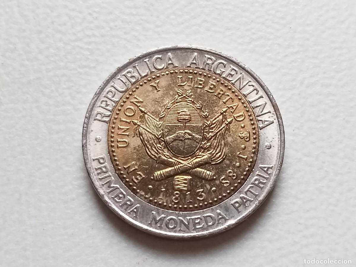 Monedas antiguas de Am&eacute;rica: ARGENTINA 1 PESO 1995 CECA A , LETRA CORECTA &rdquo;PROVINCIAS&rdquo; KM#112.1