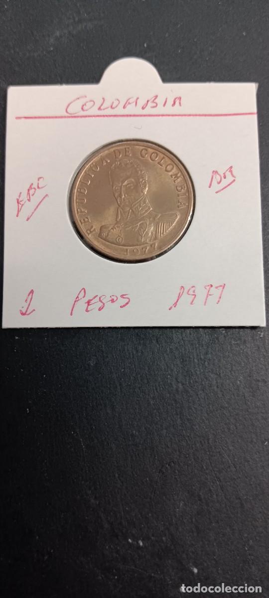 Monedas antiguas de Am&eacute;rica: COLOMBIA 2 PESOS 1977 MBC KM=263 (BRONCE)