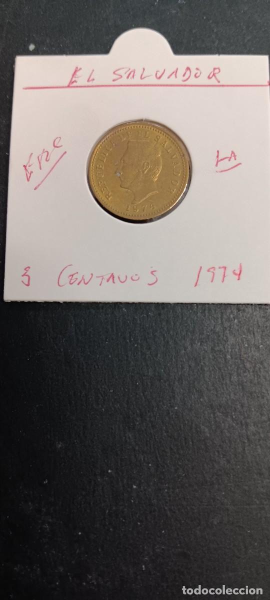 Monedas antiguas de Am&eacute;rica: EL SALVADOR 3 CENTAVOS 1974 EBC KM=148 (LAT&Oacute;N)