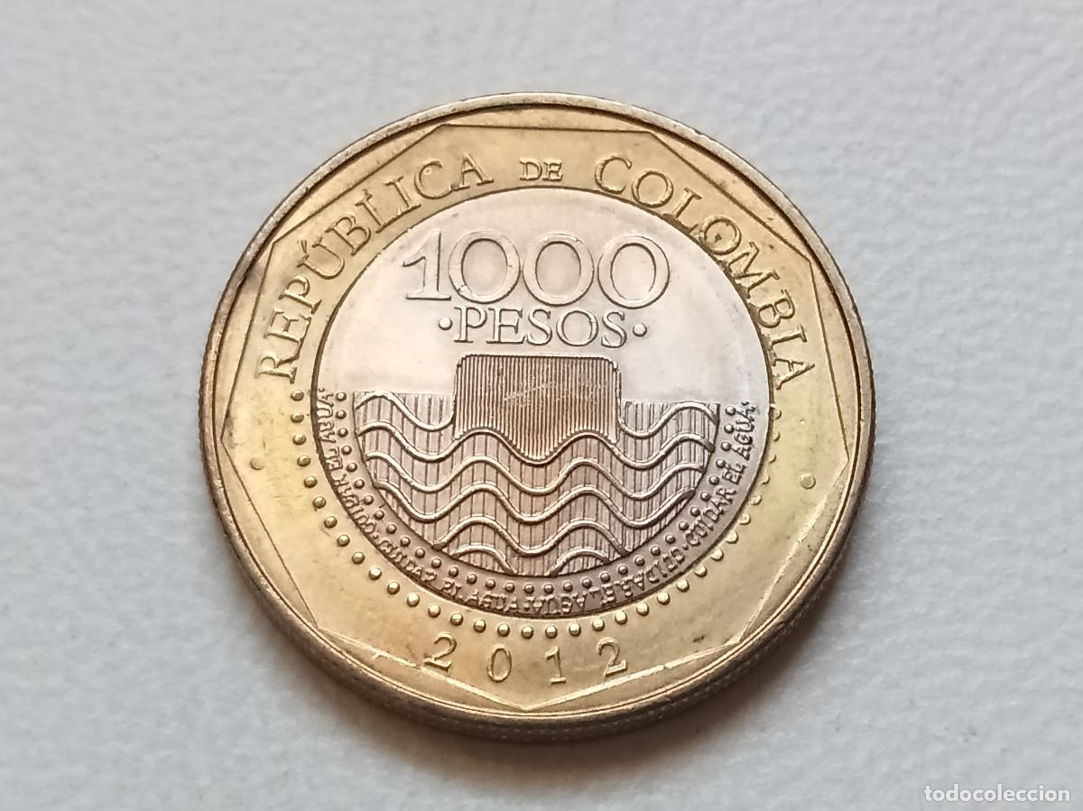 Monedas antiguas de Am&eacute;rica: COLOMBIA 1000 PESOS 2012 KM#299 SC-