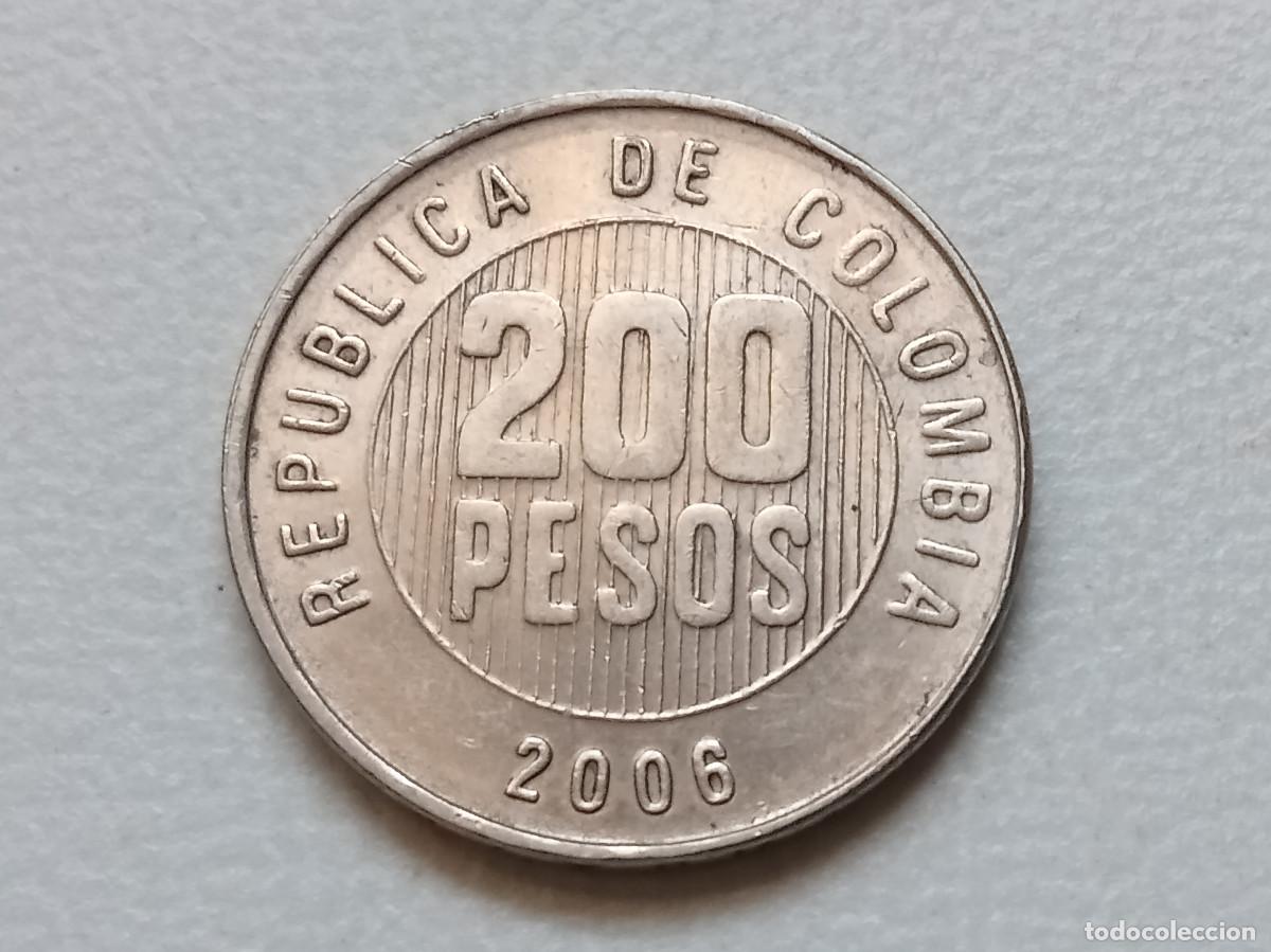 Monedas antiguas de Am&eacute;rica: COLOMBIA 200 PESOS 2006 KM287