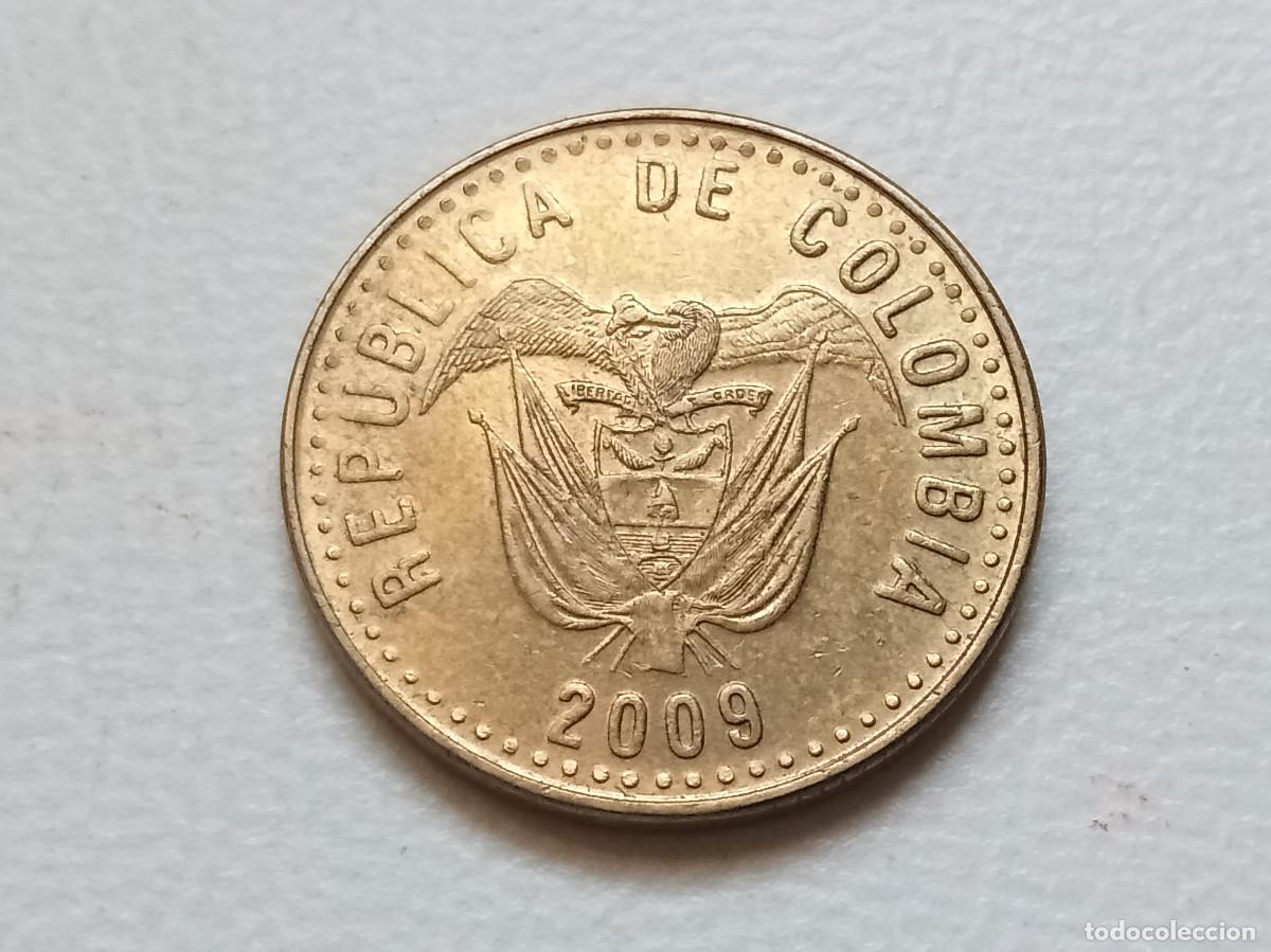 Monedas antiguas de Am&eacute;rica: COLOMBIA 100 PESOS 2009 KM 285.2