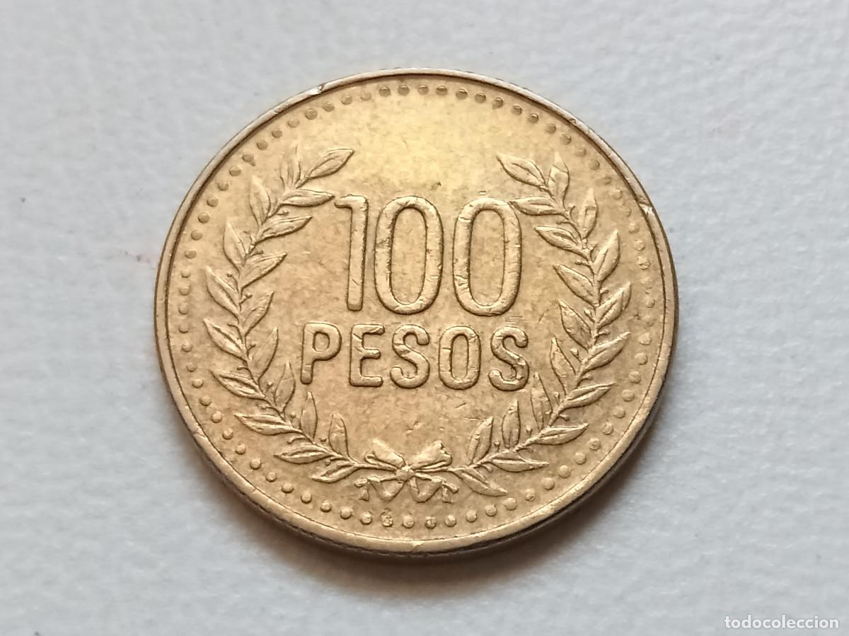 Monedas antiguas de Am&eacute;rica: COLOMBIA 100 PESOS 2008 KM 285.2