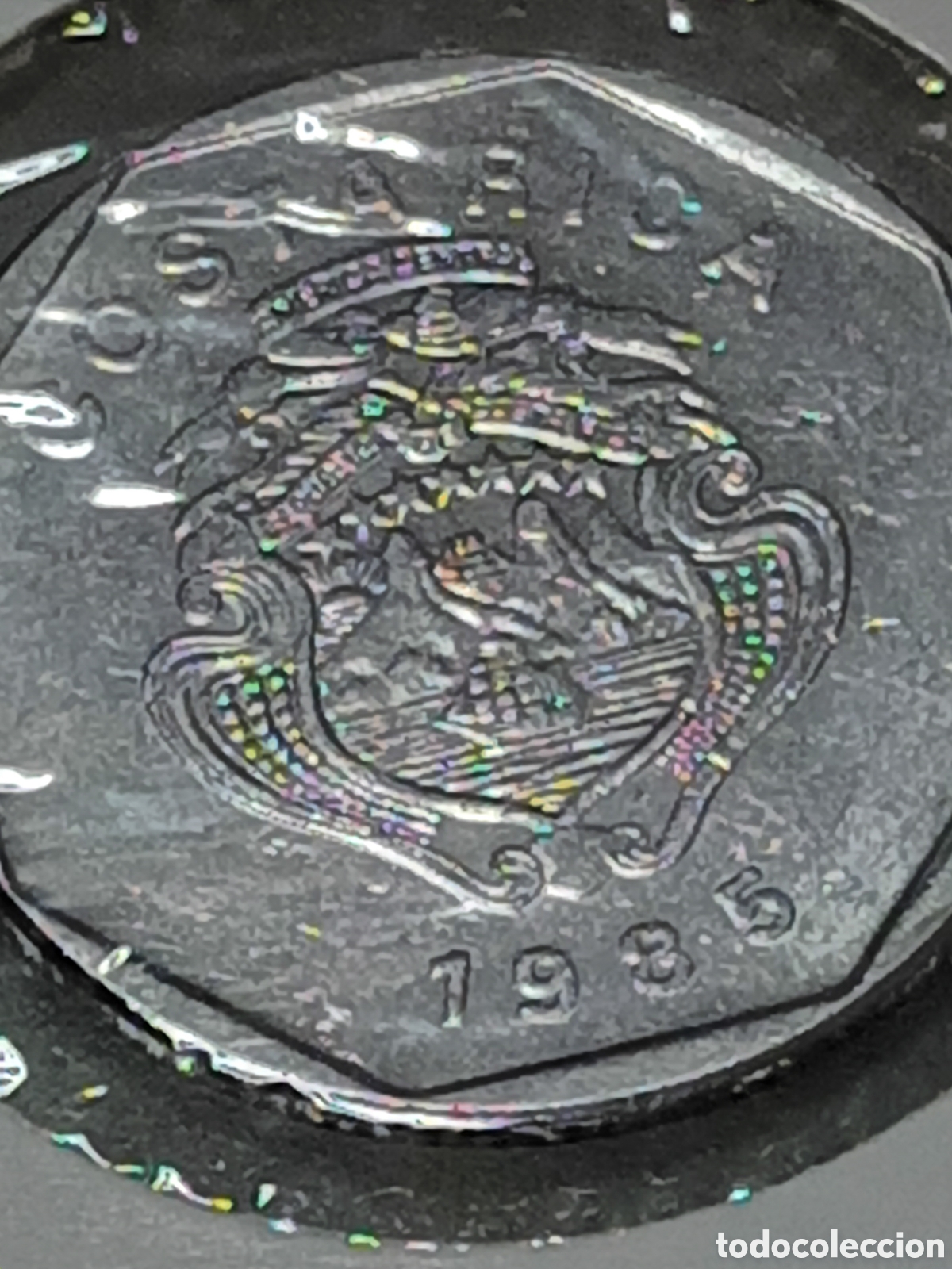 Monedas antiguas de Am&eacute;rica: 10 COLONES COSTA RICA 1985 SIN CIRCULAR