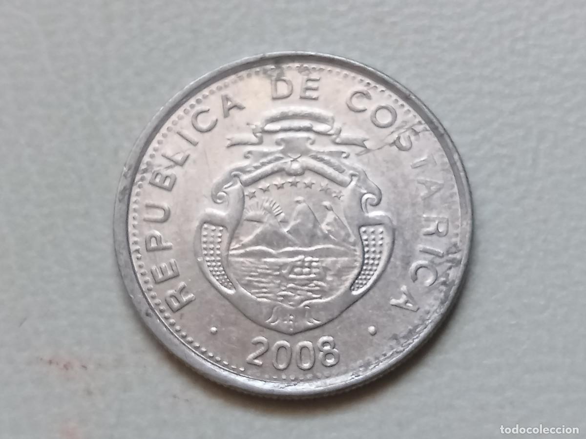 Monedas antiguas de Am&eacute;rica: COSTA RICA 10 COLONES 2008 KM#228B