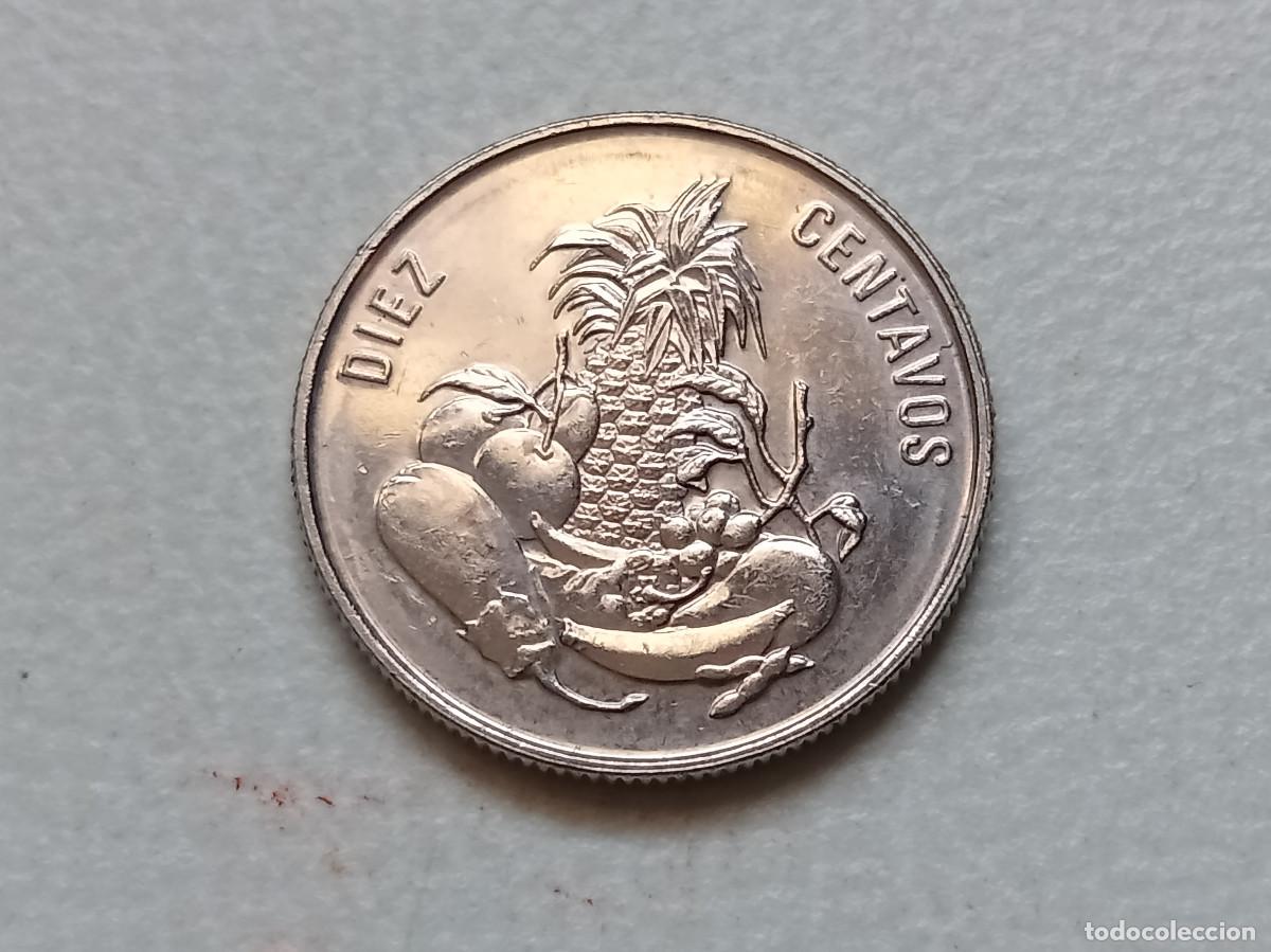 Monedas antiguas de Am&eacute;rica: REP&Uacute;BLICA DOMINICANA 10 CENTAVOS 1989 KM#70 SC-