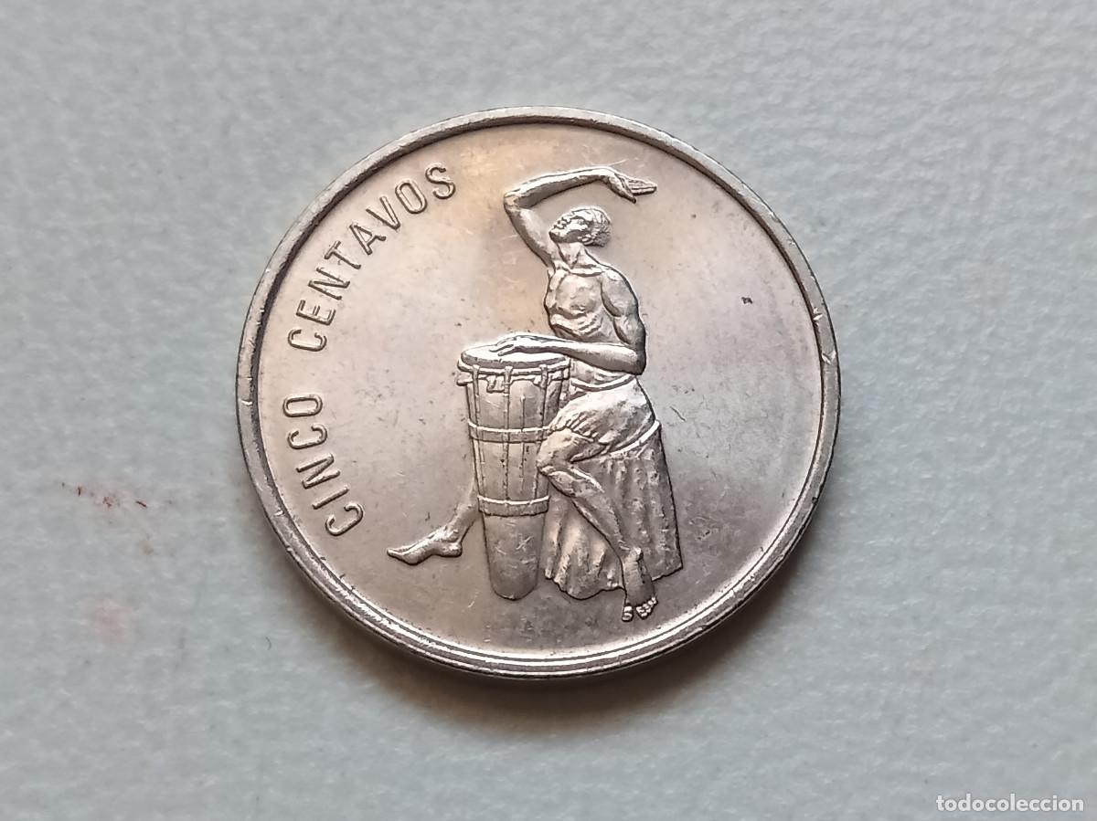 Monedas antiguas de Am&eacute;rica: REP&Uacute;BLICA DOMINICANA 5 CENTAVOS 1989 KM#69