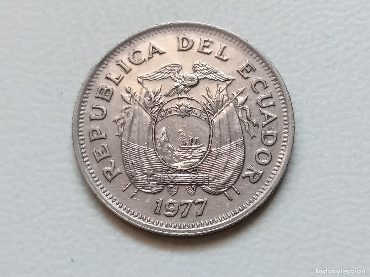 Monedas antiguas de Am&eacute;rica: ECUADOR 1 SUCRE 1977 KM#83