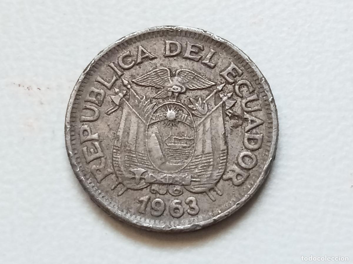 Monedas antiguas de Am&eacute;rica: ECUADOR 50 CENTAVOS 1963 KM#81