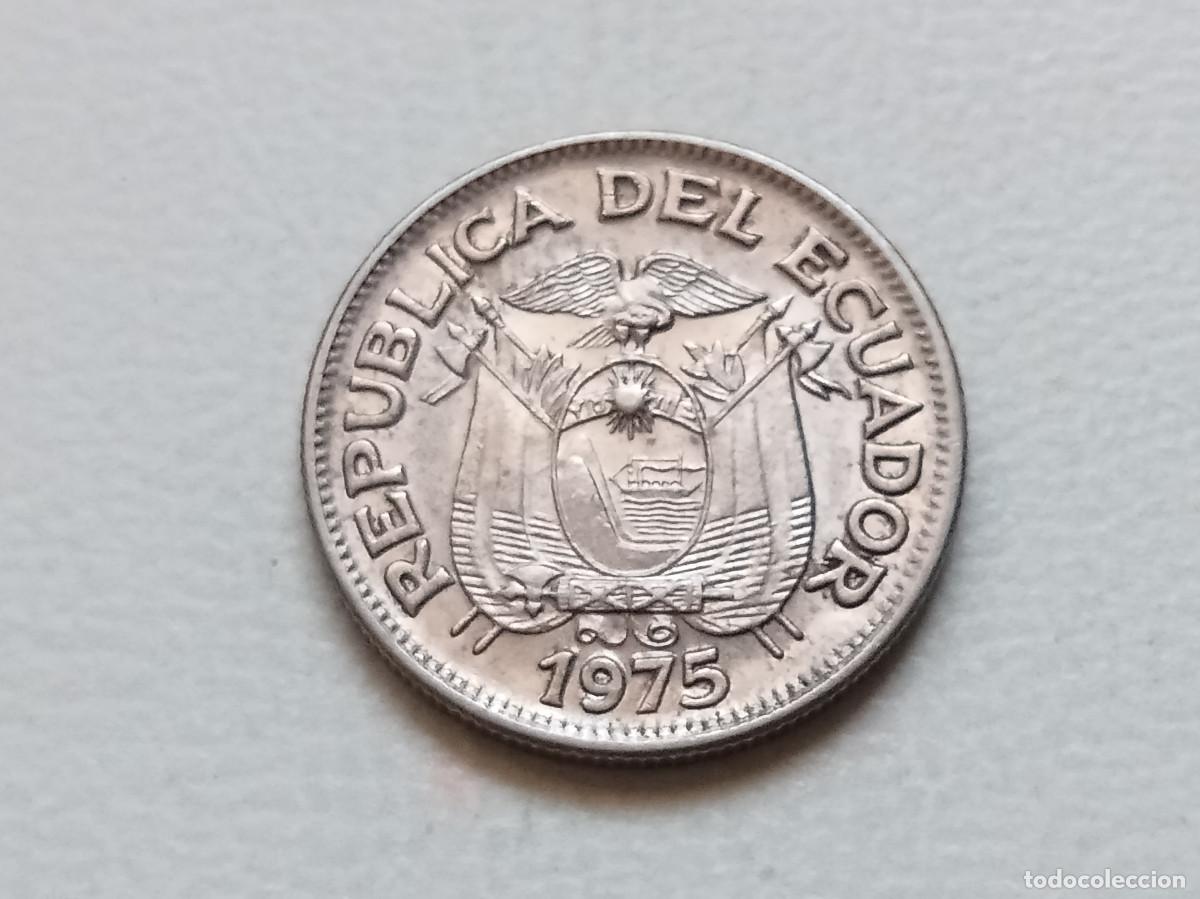 Monedas antiguas de Am&eacute;rica: ECUADOR 50 CENTAVOS 1975 KM#81