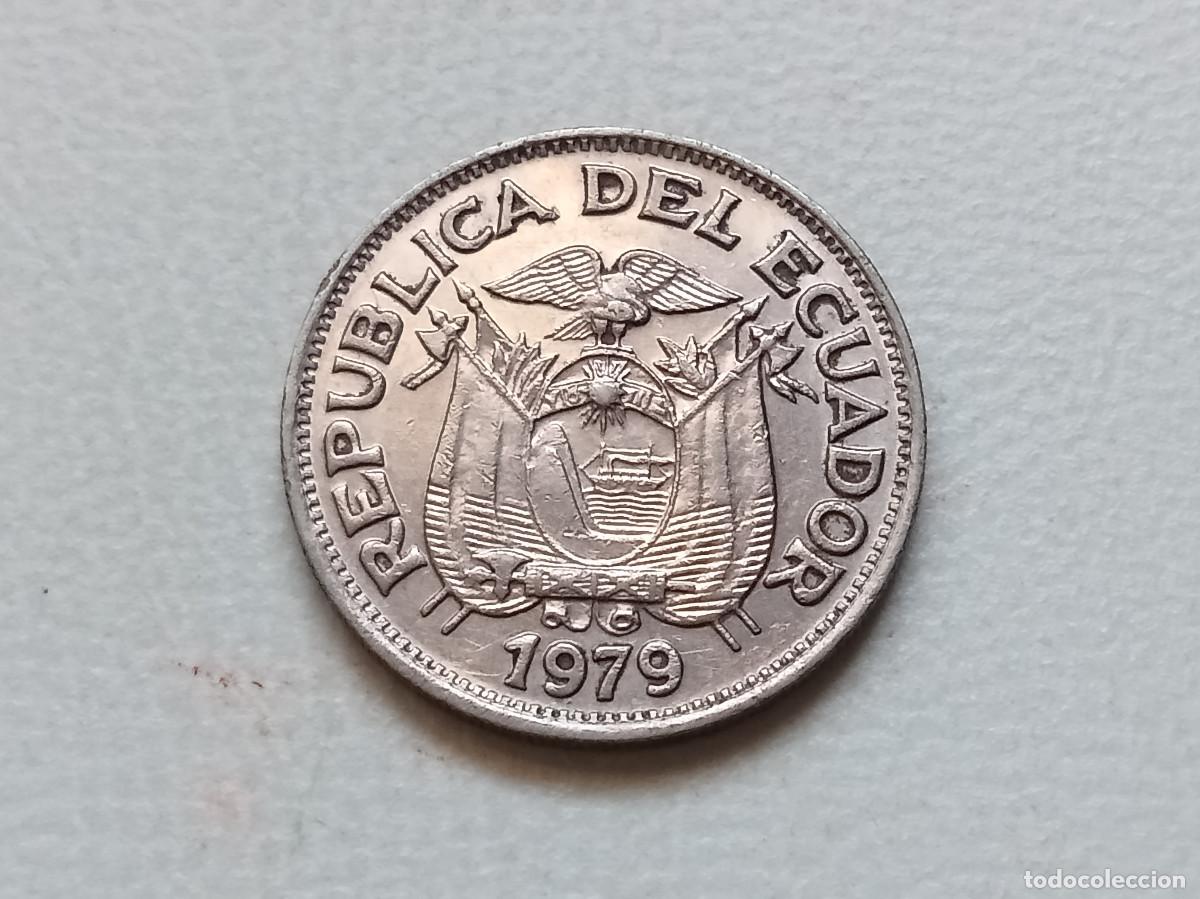 Monedas antiguas de Am&eacute;rica: ECUADOR 50 CENTAVOS 1979 KM#81