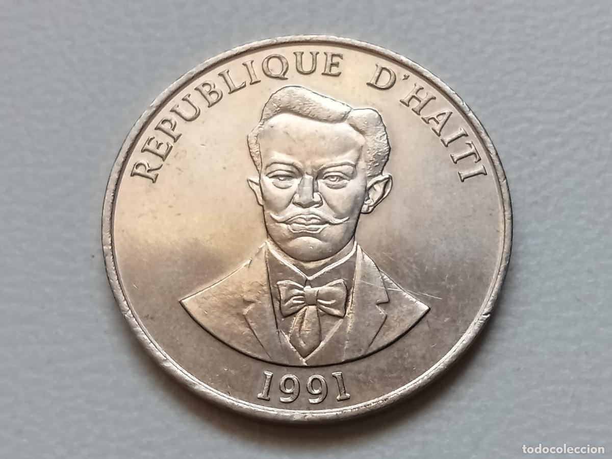 Monedas antiguas de Am&eacute;rica: HAIT&Iacute; 50 C&Eacute;NTIMOS 1991 KM#153