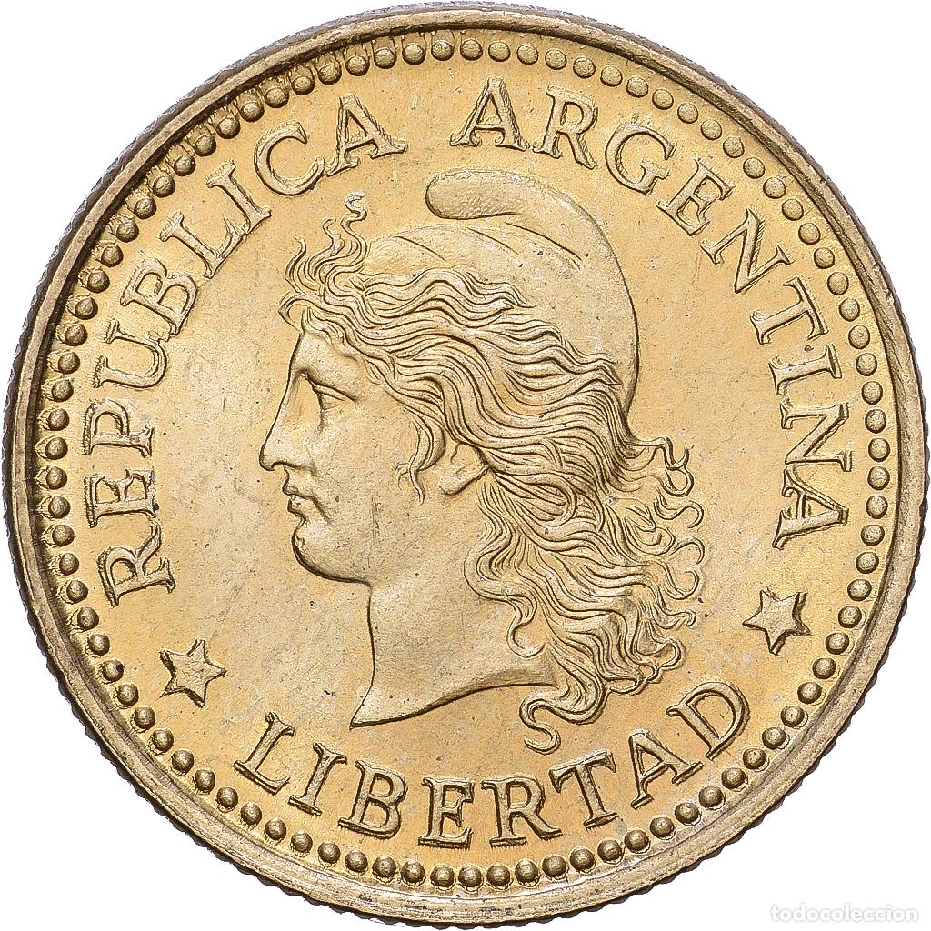 Monedas antiguas de Am&eacute;rica: [#1168344] Argentina, 10 Centavos, 1974, Aluminio - bronce, SC, KM:66