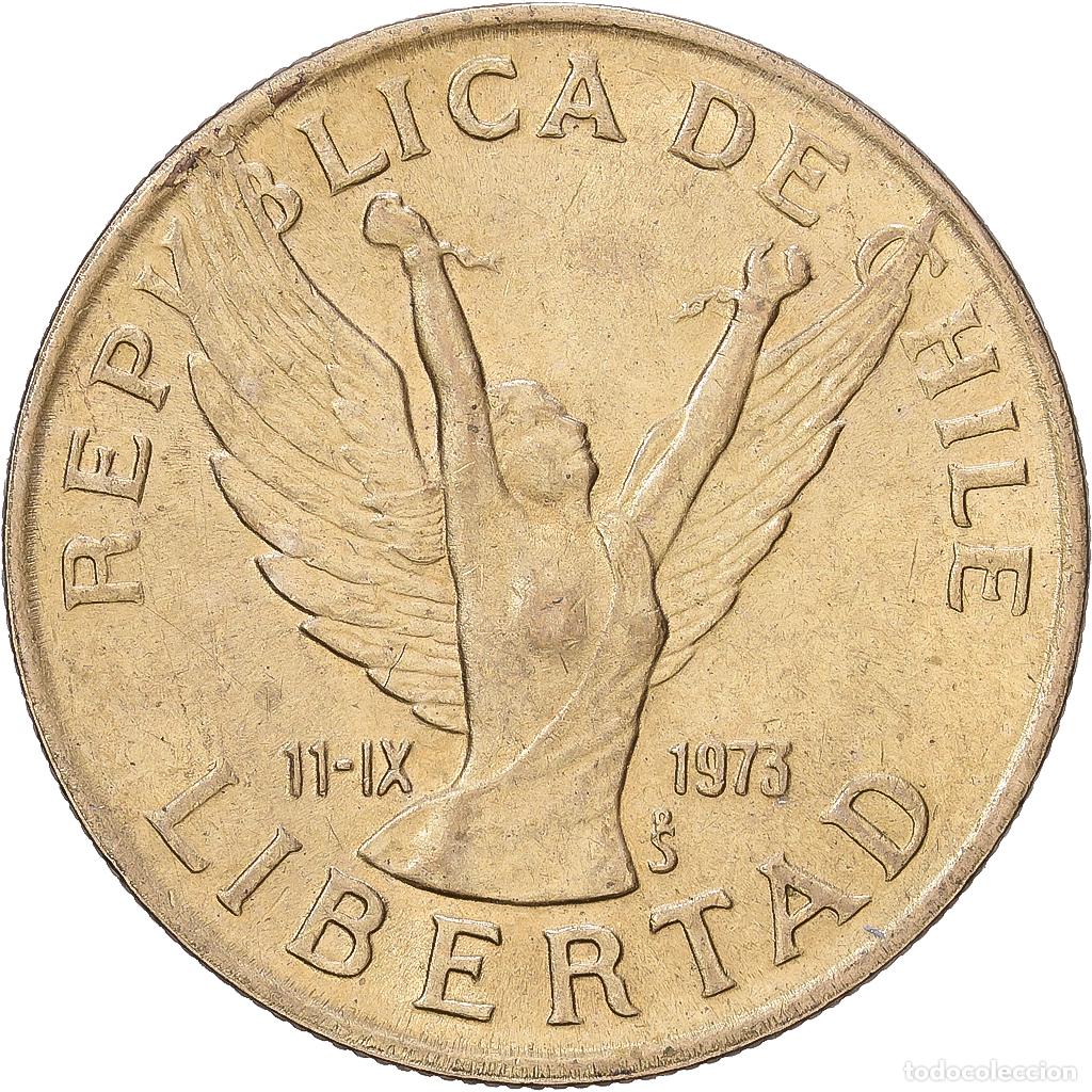 Monedas antiguas de Am&eacute;rica: [#1168347] Chile, 10 Pesos, 1989, Santiago, Aluminio - bronce, EBC, KM:218.2