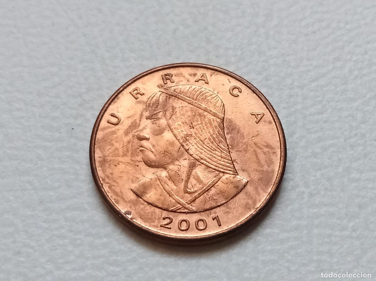Monedas antiguas de Am&eacute;rica: PANAM&Aacute; 1 CENTESIMO 2001 KM#125 EBC