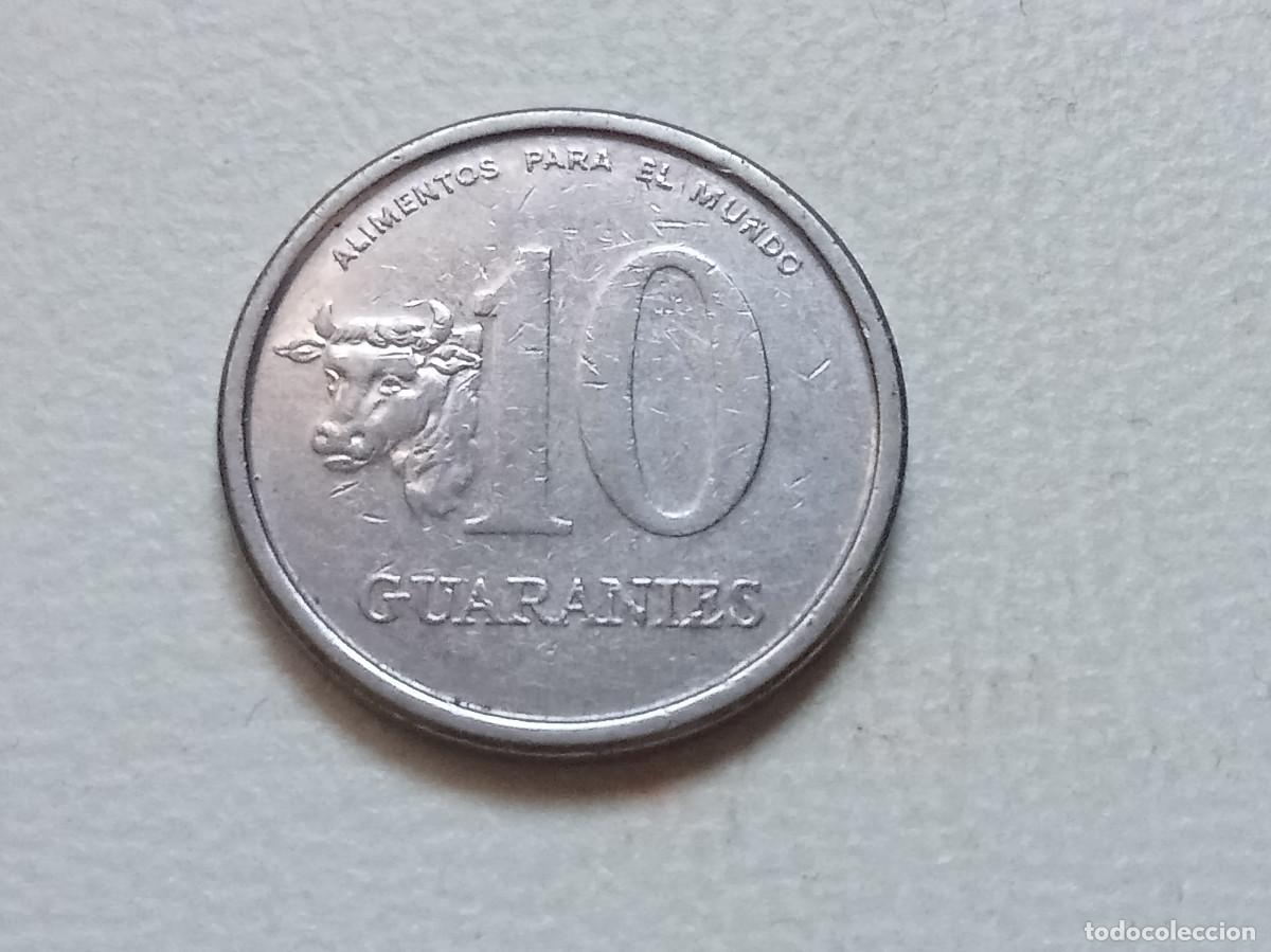 Monedas antiguas de Am&eacute;rica: PARAGUAY 10 GUARAN&Iacute;ES 1975 KM#153
