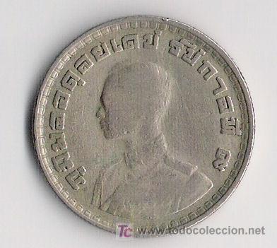 Monedas antiguas de Asia: 1 BATH. TAILANDIA. 1962. Y 84. - Foto 1