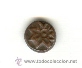Monete antiche di Asia: MONEDA A CLASIFICAR PESO: 4'5 GRAMOS DIAMETRO: 15 MM.