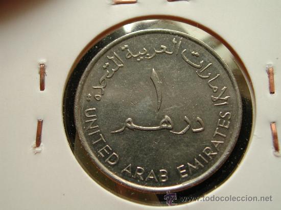 Monedas antiguas de Asia: EMIRATOS ARABES 1 DIRHAM 1995 - Foto 2
