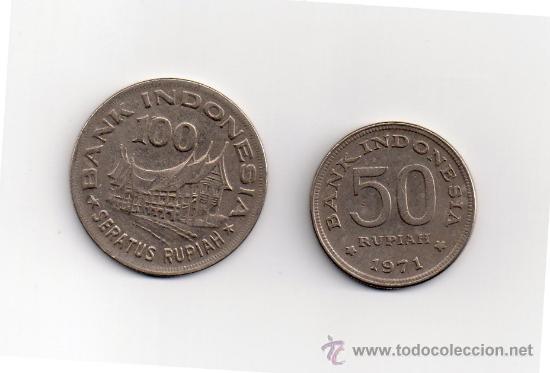 Monedas antiguas de Asia: LOTE 2 MONEDAS INDONESIA - Foto 1