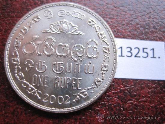 Monedas antiguas de Asia: Sri Lanka  1 rupia  2002 - Foto 2