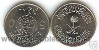 Monedas antiguas de Asia: Arabia Saudi 5 halala - Foto 1