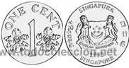 Monedas antiguas de Asia: Singapur 1 cent 1994 km 98 - Foto 1